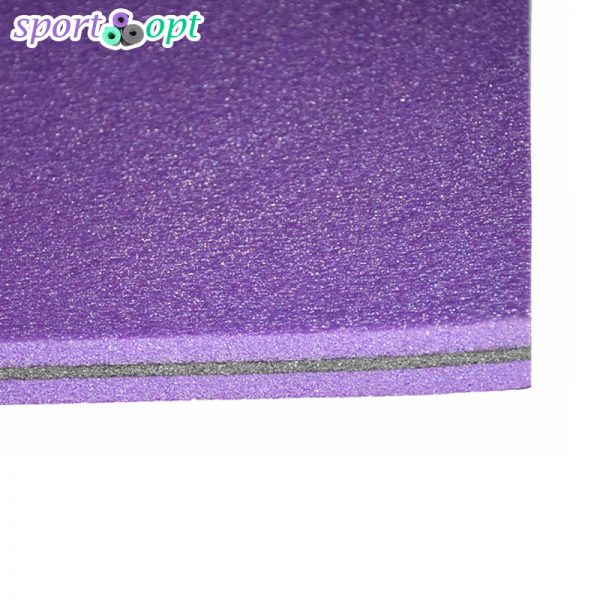 Мат спортивный (20 мм): фиолетовый с серым.