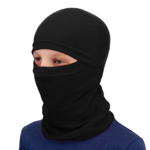 Балаклава дитяча СПОРТ ОПТ фліс 3 в 1 колір чорний