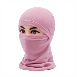 Балаклава дитяча СПОРТ ОПТ фліс 3 в 1 колір рожевий