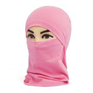Підшоломник Балаклава СПОРТ ОПТ літня багатофункціональна бавовна колір рожевий