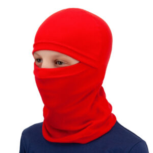 Балаклава дитяча СПОРТ ОПТ фліс 3 в 1 колір червоний