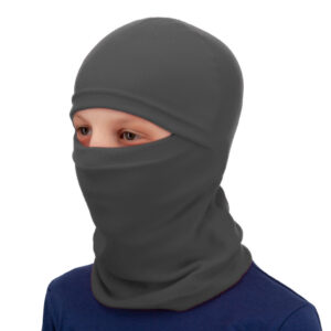 Балаклава дитяча СПОРТ ОПТ фліс 3 в 1 колір сірий