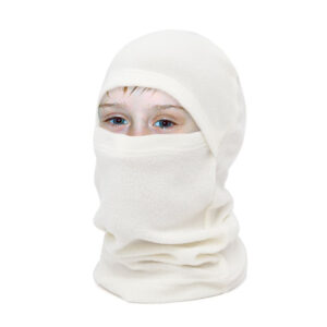 Балаклава дитяча СПОРТ ОПТ фліс 3 в 1 колір білий